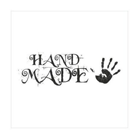 Stempel gumowy Crafty Moly Hand Made duży